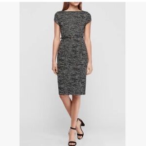Express Midi Dress with belt